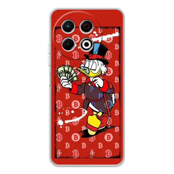 Чохол з принтом «Scrooge MagDag» для TECNO Spark 30 Pro