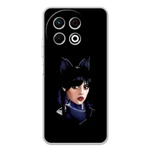 Чохли Венсдей на TECNO Spark 30 Pro Уенсдей (AlphaPrint) (серйозна Венздей)