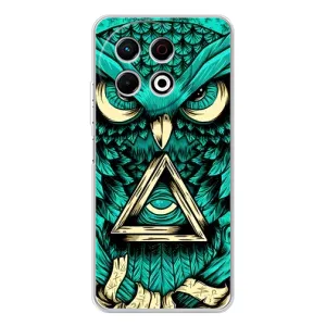 Чохол з пташками на TECNO Spark 30 Pro (VPrint) (Сова з оком)