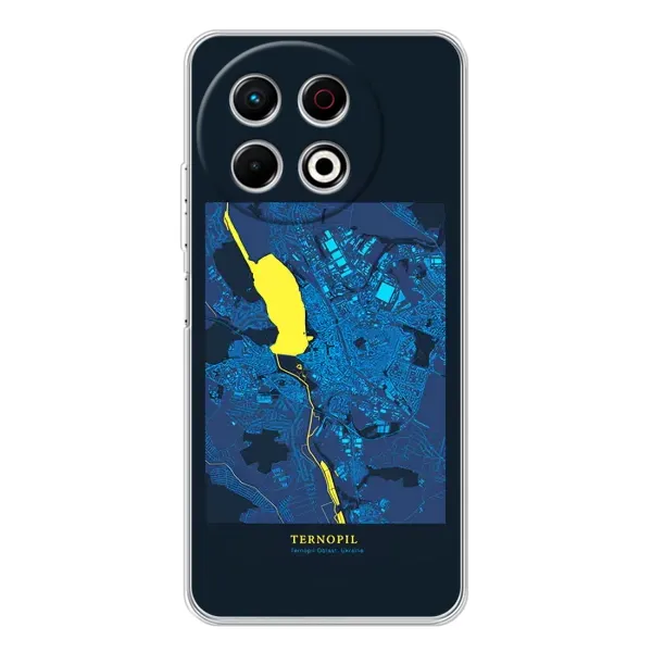 Чохол з принтом «Тернопіль» для TECNO Spark 30 Pro