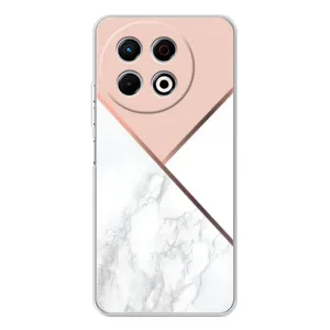 Мраморний чехол на TECNO Spark 30 Pro (VPrint) (Тройний мрамор)