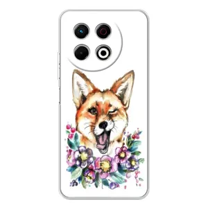 Чохли з картинкою Лисичка для TECNO Spark 30 Pro (VPrint) (Весела лисичка)