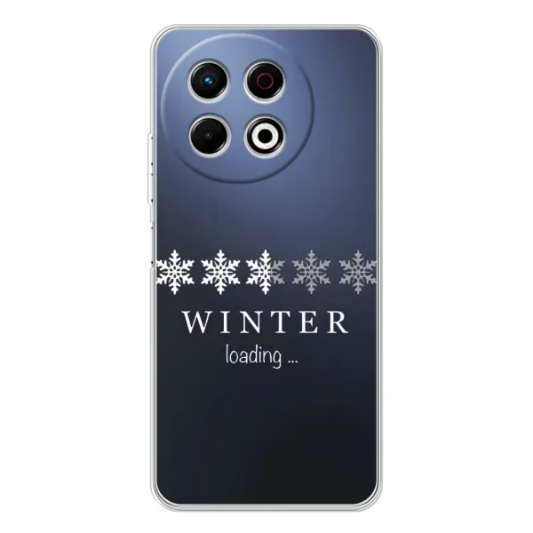 Чохол з принтом «Winter loading» для TECNO Spark 30 Pro Чохол з принтом «Winter loading» для TECNO Spark 30 Pro