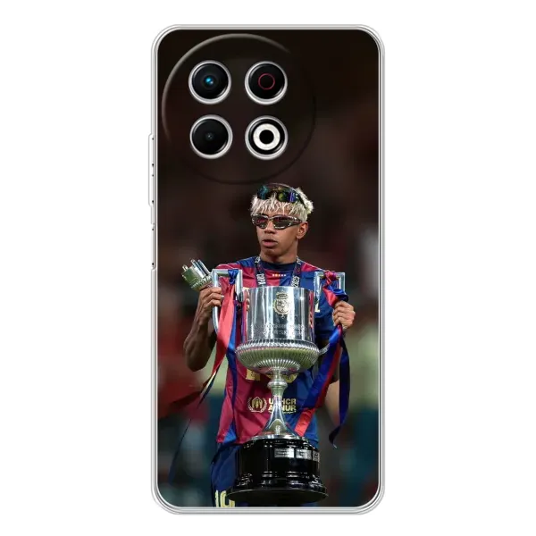 Чехол с принтом «Ямаль с кубком» для TECNO Spark 30 Pro