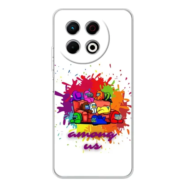 Чохол з принтом «Яскравий АмонгАс» для TECNO Spark 30 Pro Чохол з принтом «Яскравий АмонгАс» для TECNO Spark 30 Pro