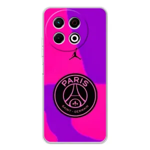 Чохли PSG для TECNO Spark 30 Pro (AlphaPrint) (яскравий ПСЖ)