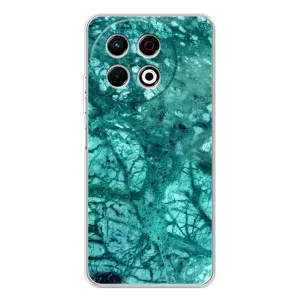 Мраморний чехол на TECNO Spark 30 Pro (VPrint) (Зелений мрамор)