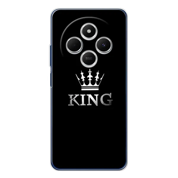 Чехол с принтом «KING» для TECNO Spark 30