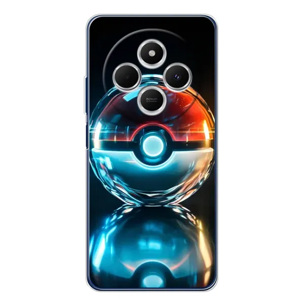 Чохол з принтом «М'яч Пікачу» для TECNO Spark 30 Чохол з принтом «М'яч Пікачу» для TECNO Spark 30