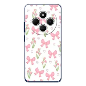 Чохол з бантиками на Техно Спарк 30С (Банти і квіти)