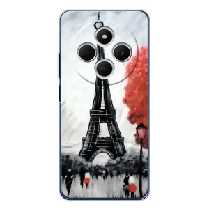 Чохол Ейфелева Вежа Tecno Spark 30C - (AlphaPrint) (Вежа в Парижі)
