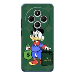 Чехли для Tecno Spark 30C - Скрудж МакДак Louis Vuitton (PREMIUMPrint) (Богата Утка)
