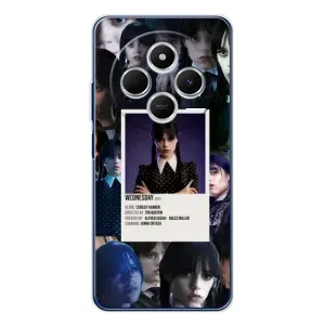 Чохли Венсдей на Tecno Spark 30C Уенсдей (AlphaPrint) (колаж Венздей)
