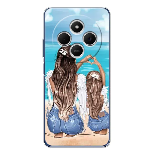 Чохол з принтом «Мама з донькою» для TECNO Spark 30C Чохол з принтом «Мама з донькою» для TECNO Spark 30C