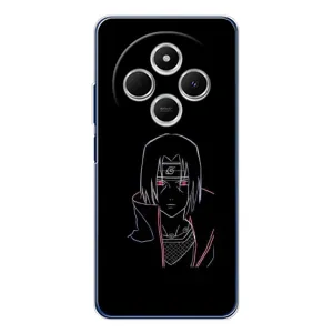Чохли на тему: Ітачи Учіха для Tecno Spark 30C (AlphaPrint) (силует Ітачі)