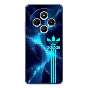 Чохли Адидас для Tecno Spark 30C (AlphaPrint) (Синій Адідас)