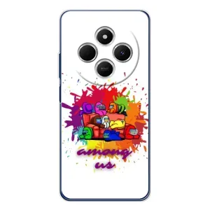 Чохли Амонг Ас для Tecno Spark 30C (AlphaPrint) (Яскравий АмонгАс)