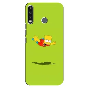 Чехол с Симпсонами для TECNO Spark 4 (VPrint)