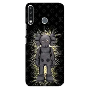 Чохли для TECNO Spark 4 - Bearbrick Louis Vuitton (PREMIUMPrint) (Bearbrick LV)