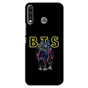 Чохли BTS для TECNO Spark 4 (AlphaPrint) (BTS стайл)