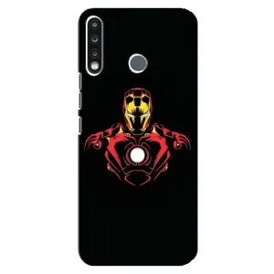 Чохли з героями Марвел TECNO Spark 4 (VPrint) (Залізна людина)