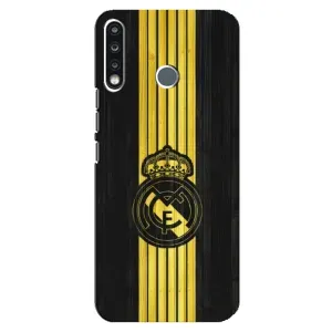 ФК Реал Мадрид чохли для TECNO Spark 4 (AlphaPrint) (фон Реал Мадрид)