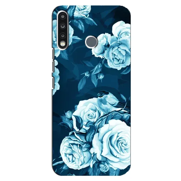 Чохол з принтом «Блактині бутони» для TECNO Spark 4