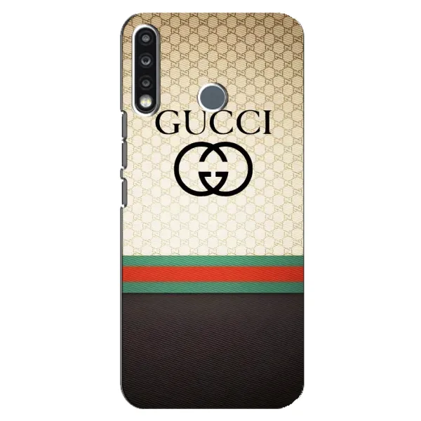 Чохол з принтом «GUCCI стиль» для TECNO Spark 4