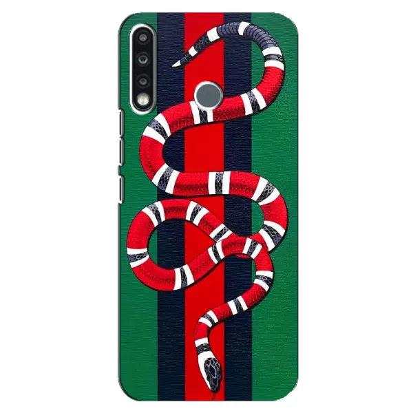 Чохол з принтом «Gucci змія» для TECNO Spark 4