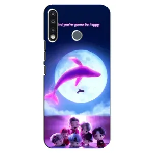 Чохли BTS для TECNO Spark 4 (AlphaPrint) (КИТ BTS)