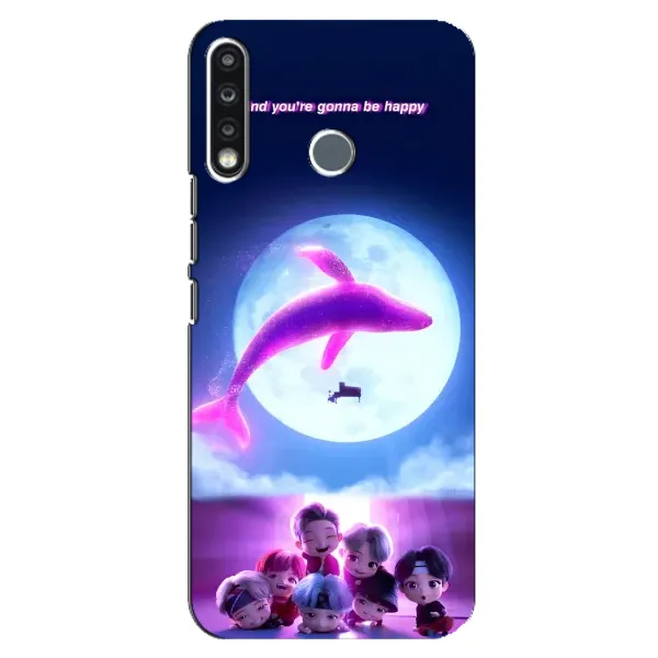 Чохол з принтом «КИТ BTS» для TECNO Spark 4
