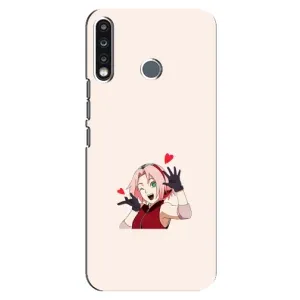 Чехол с принтом «Лайк Сакура» для TECNO Spark 4