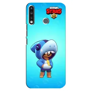 Чехол для TECNO Spark 4 Бравл Старс (VPrint)