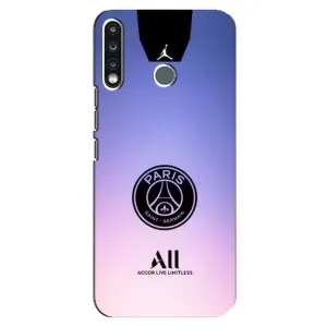 Чохли PSG для TECNO Spark 4 (AlphaPrint) (лого PSG)