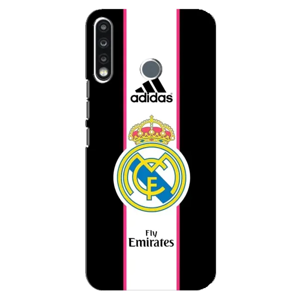 Чохол з принтом «лого Real Madrid» для TECNO Spark 4