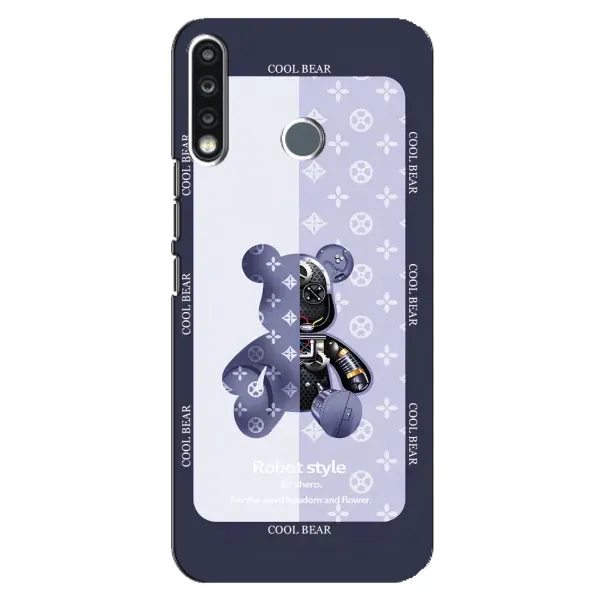 Чохол з принтом «Медведик LV» для TECNO Spark 4
