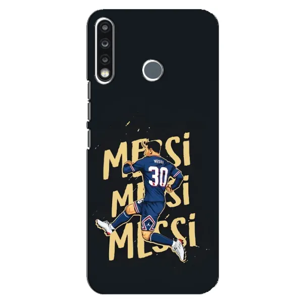 Чехол с принтом «Messi ПСЖ» для TECNO Spark 4