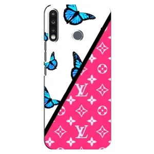 Бренднові Чохли для TECNO Spark 4 - (PREMIUMPrint) (Мода LV)