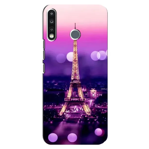 Чохол з принтом «Париж Башня» для TECNO Spark 4