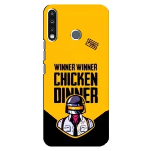 Чеjхол PUBG для ТЕКНО Спарк 4 (AlphaPrint) (Pubg шолом)