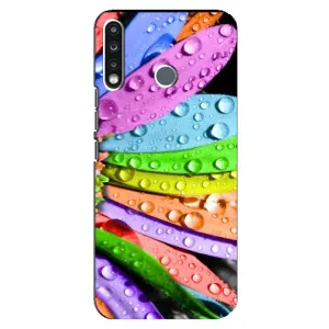 Чехлы (ART) Цветы на TECNO Spark 4 (VPrint) (Семиквітка)