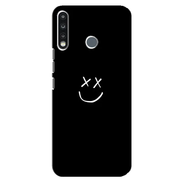 Чехол с принтом «Смайл» для TECNO Spark 4