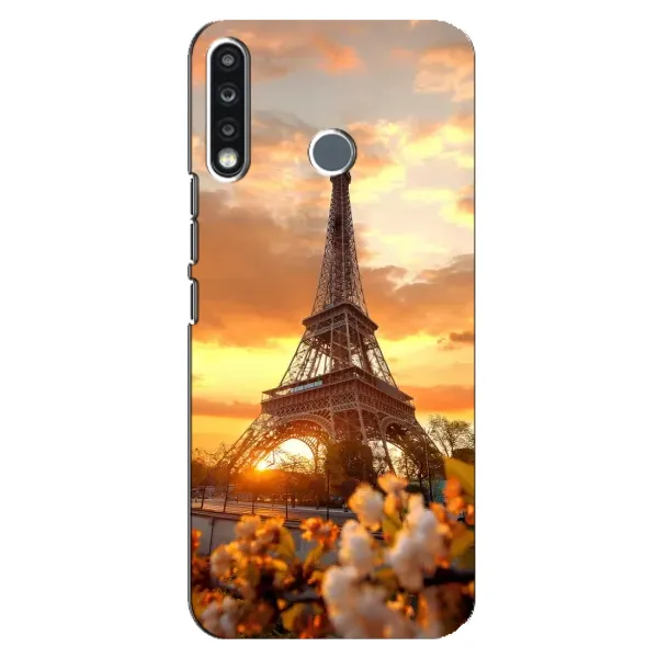 Чохол з принтом «Сонячня вежа» для TECNO Spark 4