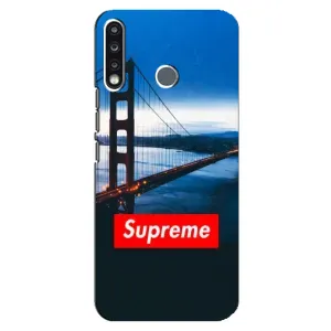 Чеохол для TECNO Spark 4 з картинкою Supreme (AlphaPrint) (Стиль Supreme)
