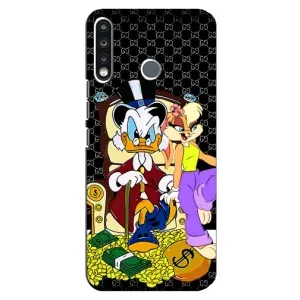 Чехли для TECNO Spark 4 - Скрудж МакДак Louis Vuitton (PREMIUMPrint) (Стильна Утка)