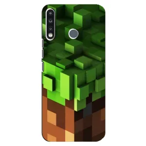 Чехол Майнкрафт на TECNO Spark 4 (AlphaPrint) Minecraft