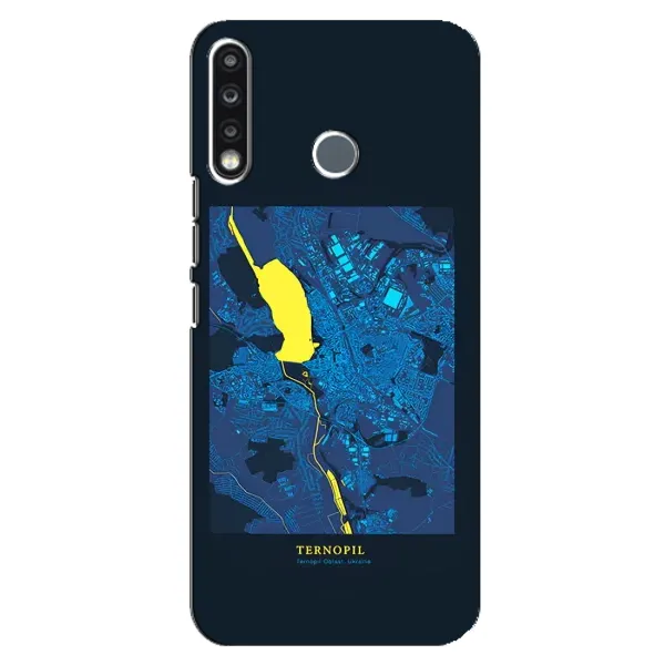 Чохол з принтом «Тернопіль» для TECNO Spark 4