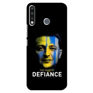 Чохол для TECNO Spark 4 (AlphaPrint - с принтом Зеленського) (В. Зеленский)