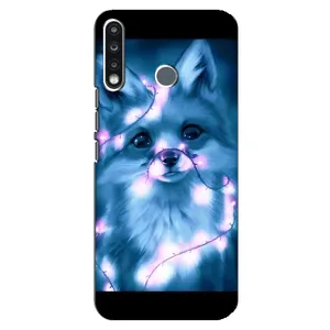 Чехлы с картинкой Лисички для TECNO Spark 4 (VPrint)