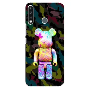 Чохли для TECNO Spark 4 - Bearbrick Louis Vuitton (PREMIUMPrint) (Яскравий Bearbrick)